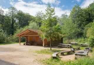 Waldhütte Silberstreifen