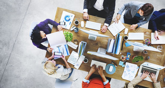 Büro 1 - 6 Personen