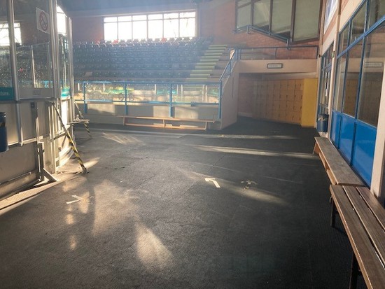 Umkleide Stadionumlauf