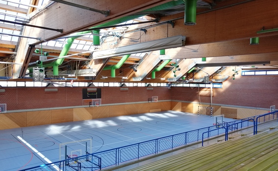 Waldsporthalle Haupthalle